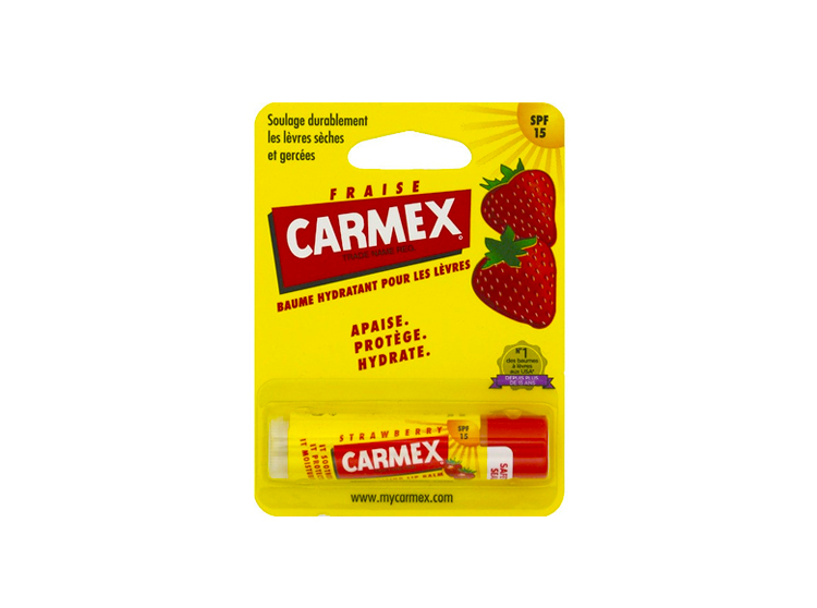 Carmex Baume à lèvres fraise spf15 - 4,25g