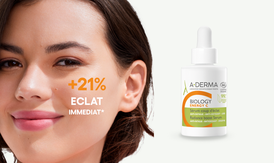 Bannière A-Derma Biology Energy C Sérum Coup d'éclat