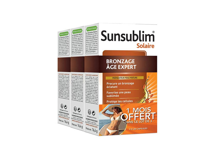 Nutreov Sunsublim Bronzage Âge Expert - 3 x 28 capsules