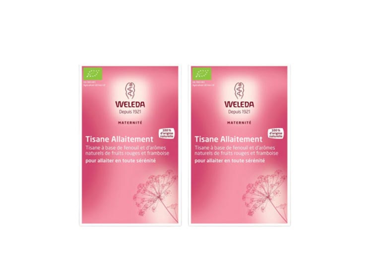 Weleda Duo  Tisane Allaitement Fruits Rouges - 20 sachets