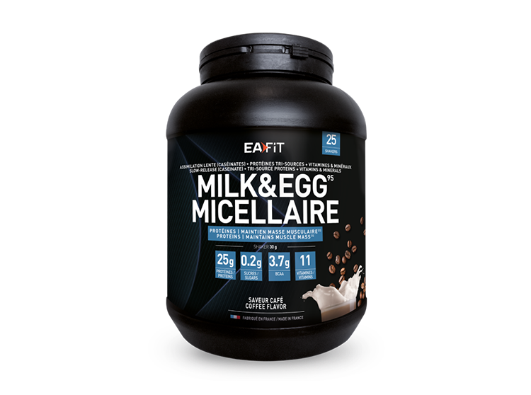 Milk & egg  micellaire café - 750 g