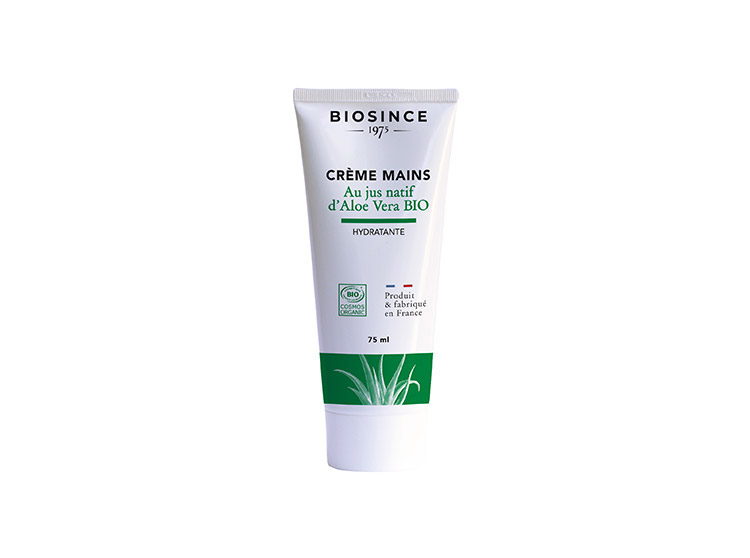 Gravier Biosince 1975 Crème mains Aloe vera BIO - 75ml