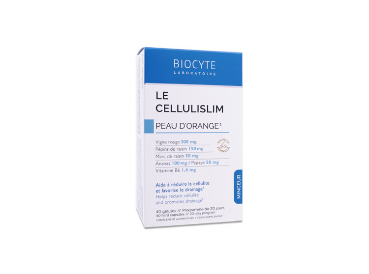 Cellulislim Peau d'Orange - 60 gélules