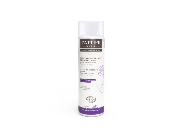 Cattier solution micellaire démaquillante bio - 300ml