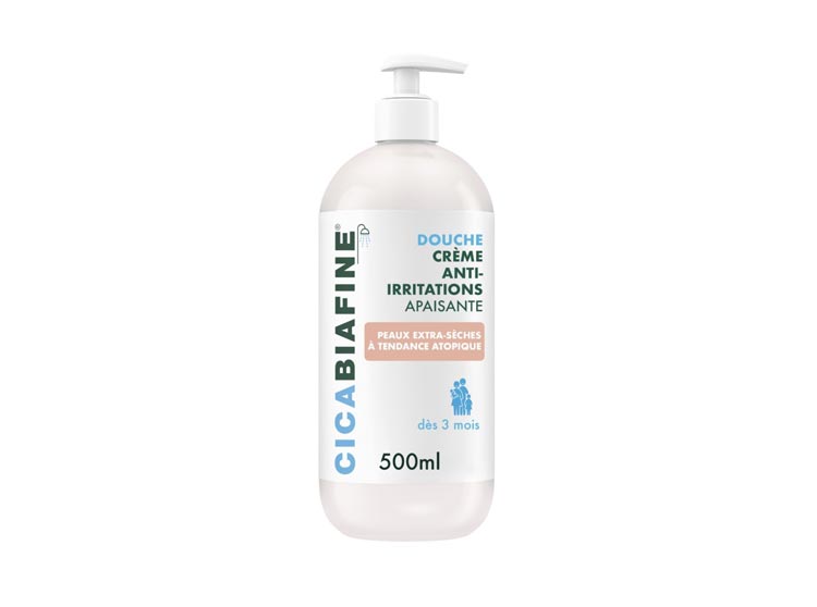 Cicabiafine Douche Crème Anti-Irritations Apaisante - 500ml