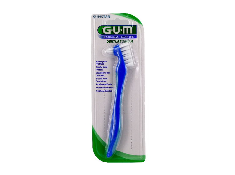 GUM Brosse à dents pour prothèse