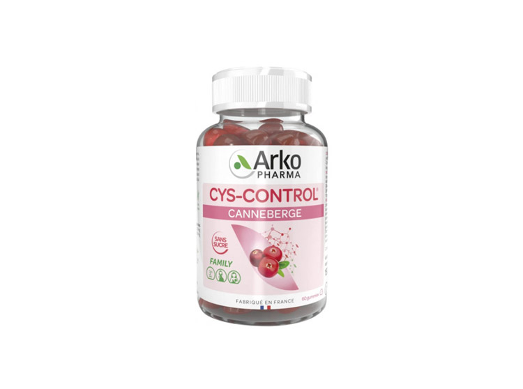 Arkopharma Cys-Control Gummies Canneberge - 60 gummies