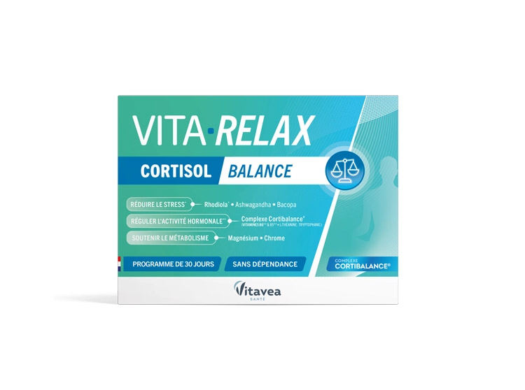 Vita-Relax Cortisol Balance - 30 gélules