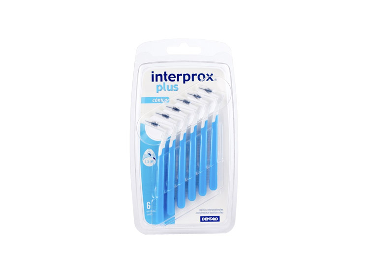 Interprox Plus Conique Brossettes interdentaire 1,3mm - 6 brossettes