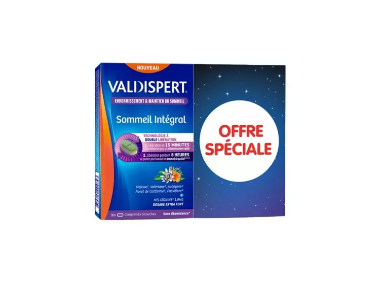 Sommeil Intégral - 2x30 comprimés