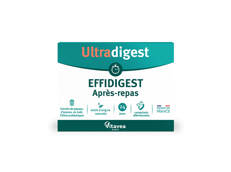 Ultradigest Après repas - 24 comprimés effervescents
