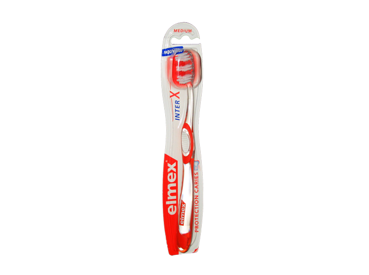 Elmex Brosse à dents protection caries brins et tête standard - Medium