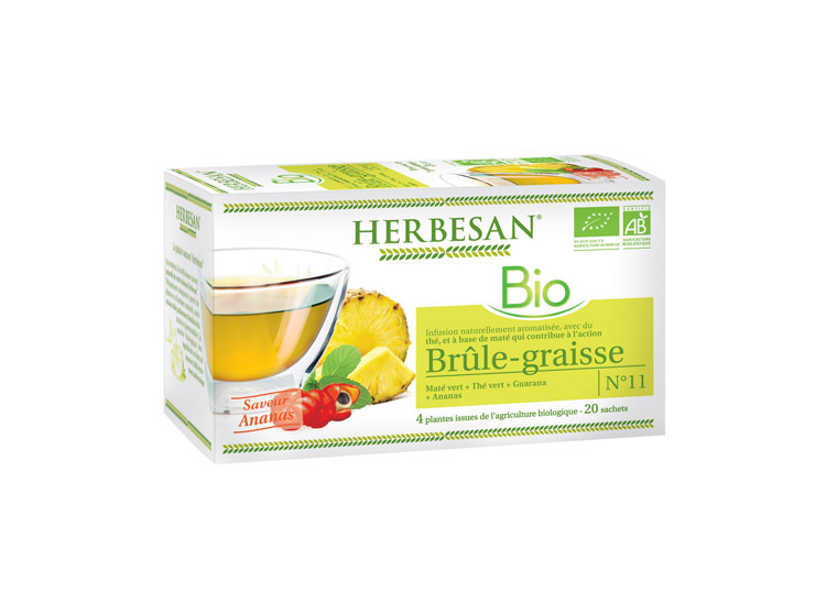 Herbesan Infusion Brûle-graisse BIO - 20 sachets