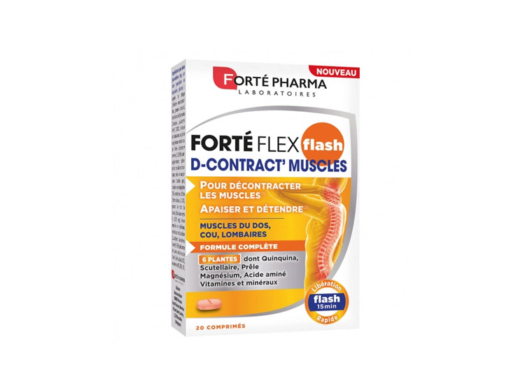Forté Pharma Forté Flex flash D-contract muscles - 20 comprimés
