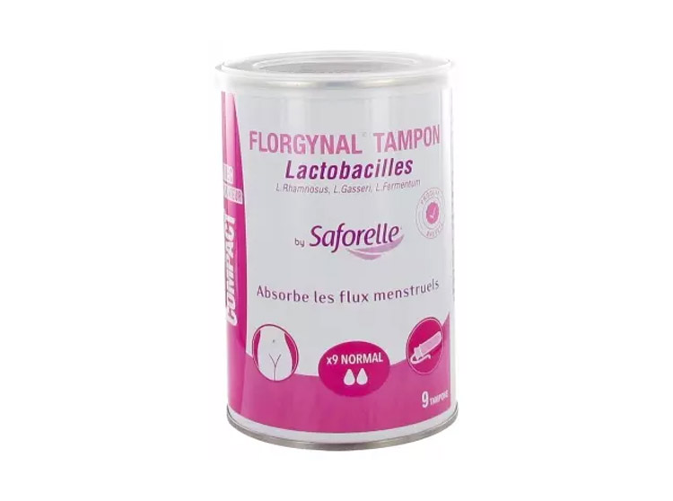 Florgynal Tampon Applicateur Compact Normal - 9 tampons