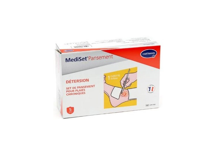 MediSet Détersion Pansements pour Plaies Chroniques