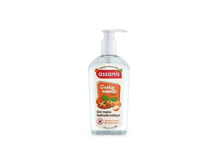 Assanis Gel Hydroalcoolique Cookie Noisette - 250ml