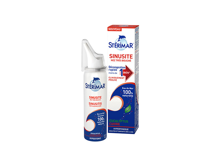 Stérimar Sinusite Nez très bouché - 20ml