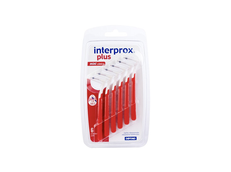 Interprox Plus Mini Conique Brossettes interdentaires 1,0mm - 6 brossettes