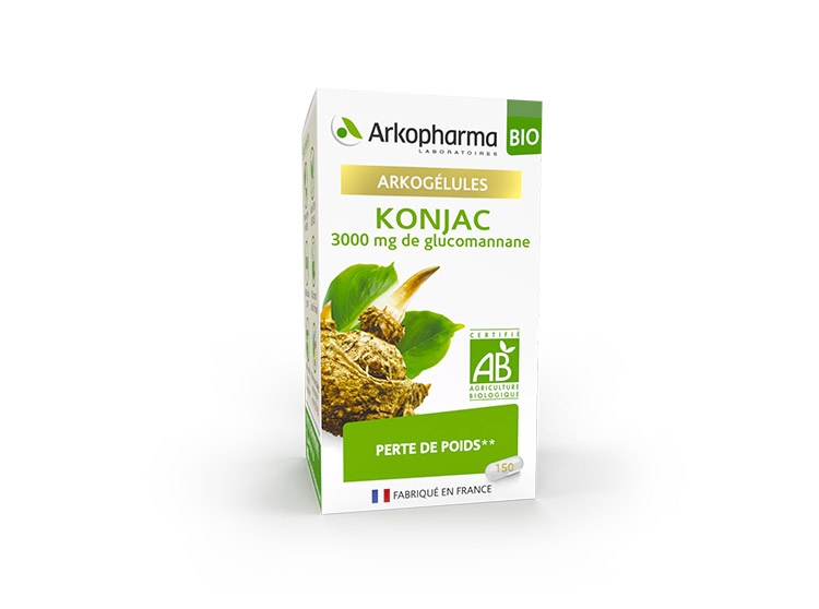 Arkopharma Arkogélules Konjac BIO - 150 gélules