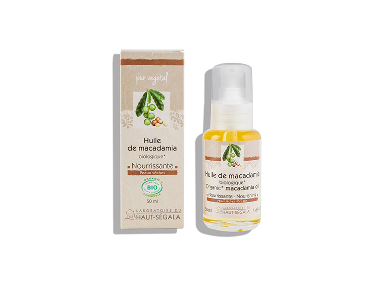 Haut-Ségala Huile Végétale de Macadamia BIO - 50ml