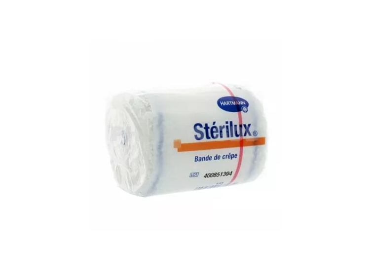 Sterilux Bande crêpe coton - 5cm X 4m