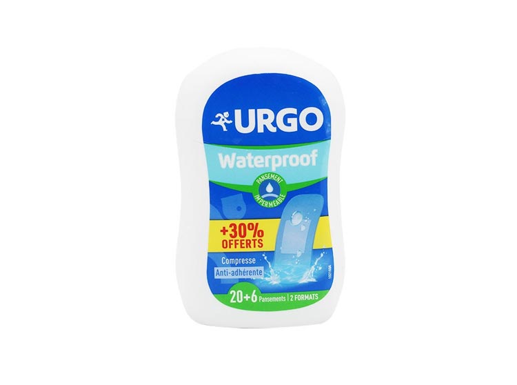 Urgo Waterproof Pansements protecteurs - 20 pansements + 6 OFFERTS