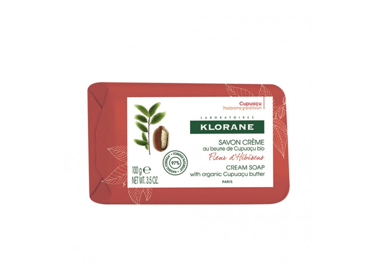 Klorane Savon crème à la fleur d'hibiscus - 100g