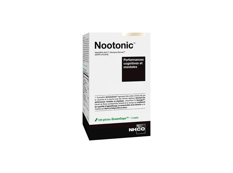 NHCO Nootonic Performances cognitives et mentales - x100 gélules.