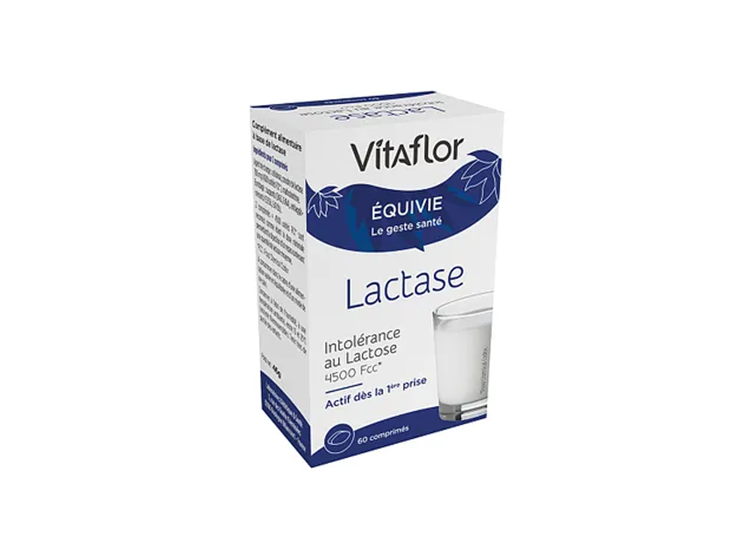 Vitaflor Equivie Lactase - 60 comprimés