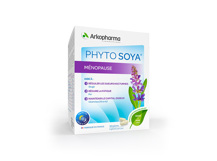 Arkopharma Phyto Soya Ménopause - 180 gélules