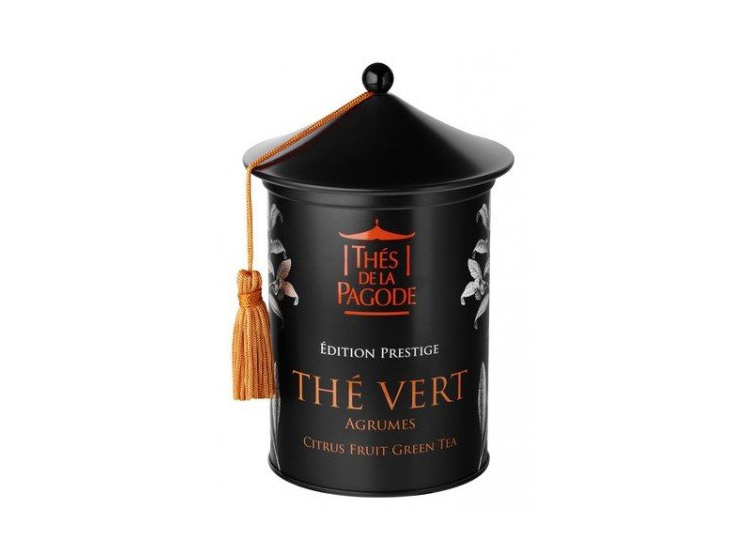 Thés de la Pagode thé vert aux agrumes édition prestige BIO - 100g