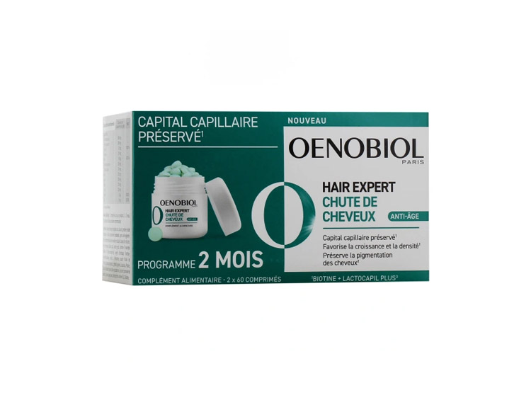 Hair Expert Chute de Cheveux Anti-Age - 2x60 capsules