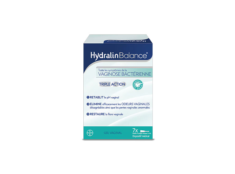 HydralinBalance Vaginose Bactérienne - 7 ovules avec applicateur