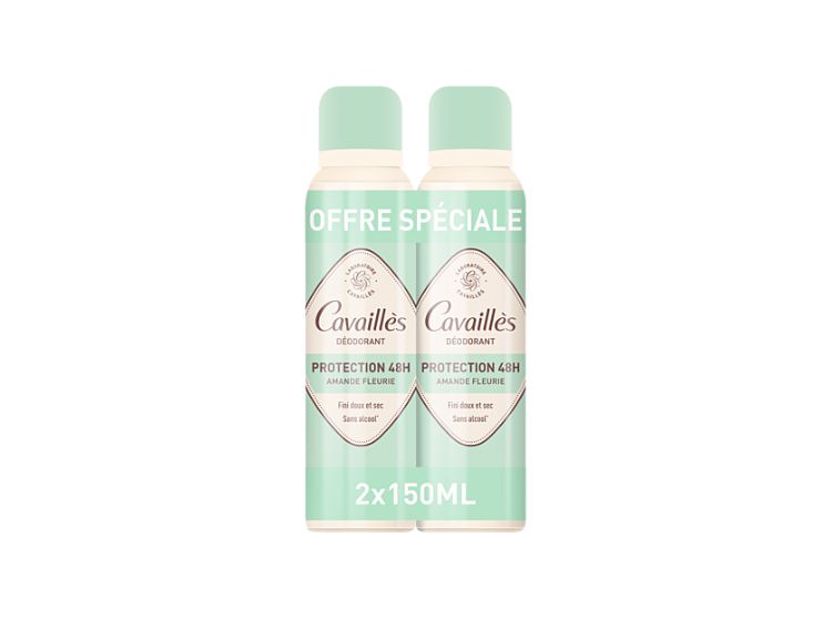 Déodorant Protection 48h Spray - 2 x 150 ml