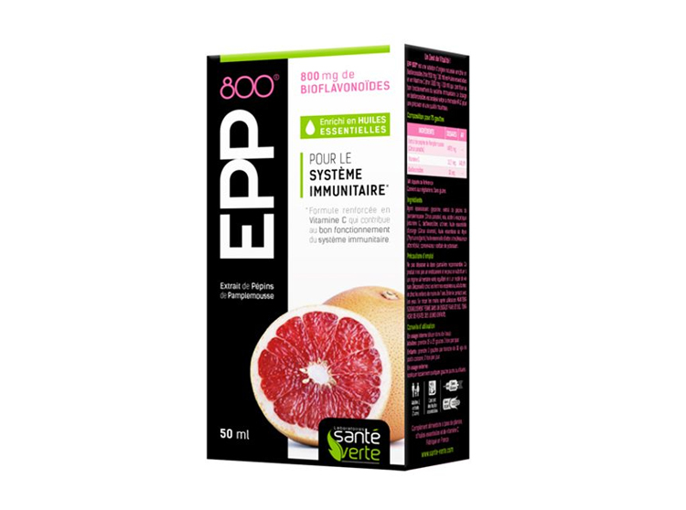 Santé Verte EPP 800 extrait de pépins de pamplemousse - 50ml