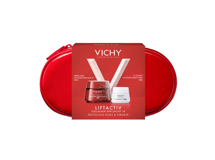 Coffret Liftactiv Collagen Specialist - Crème Jour Anti-Rides + Crème Nuit OFFERTE - 50+15ml