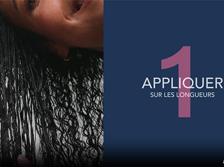 Etape 2 : appliquer sur les longueurs