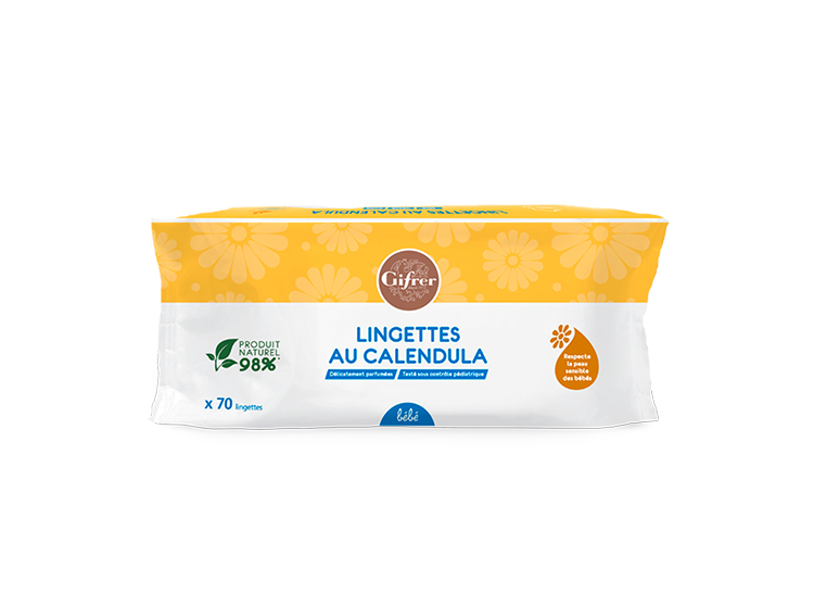 Gifrer bb lingettes Calendula