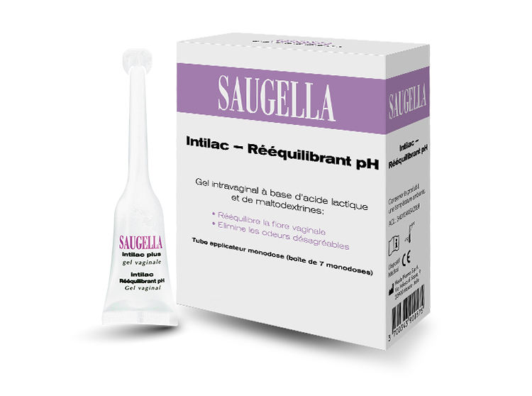 Intilac Gel vaginal Rééquilibrant pH - 7 tubes Applicateurs