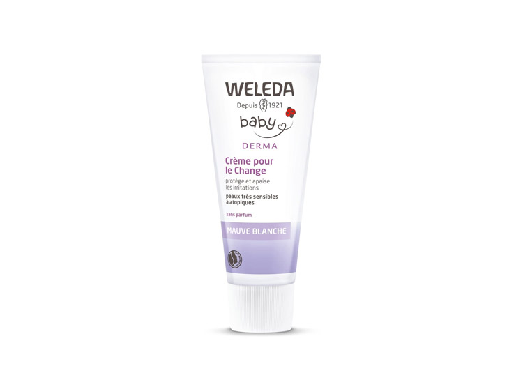 Weleda Baby Derma Crème pour le Change à la Mauve blanche - 50 ml