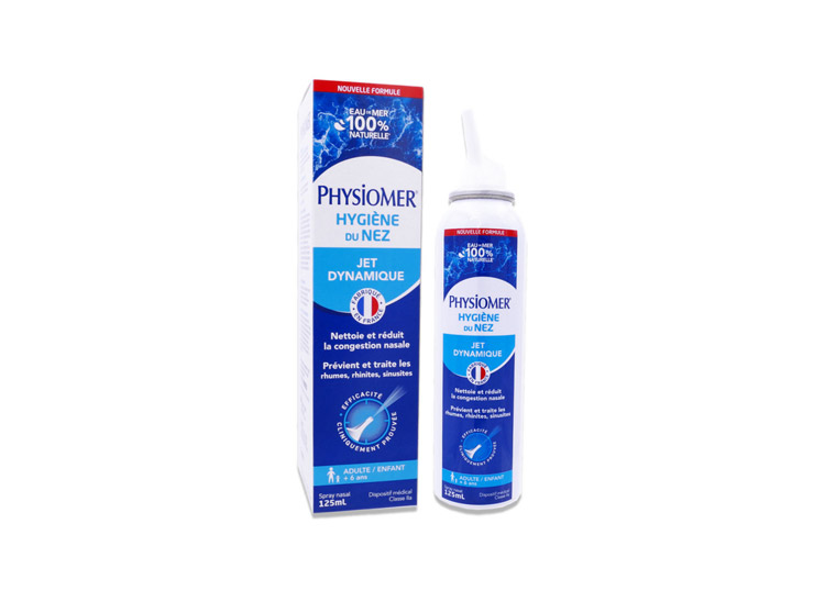 Physiomer Hygiène du Nez Spray Jet Dynamique - 125ml