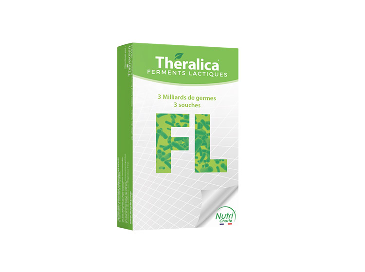 Theralica Ferments lactiques 3 miliards - 15 gélules