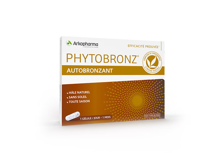 Arkopharma Phytobronz autobronzant - 30 capsules