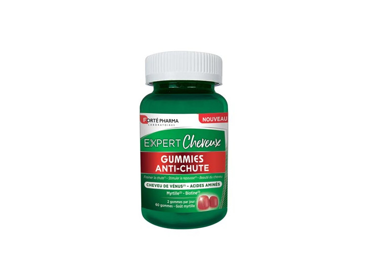 Forté Expert Cheveux Anti-chute - 60 gummies