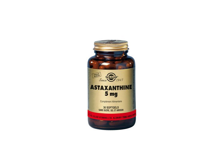 Solgar Astaxanthine 5mg - 30 Softgels