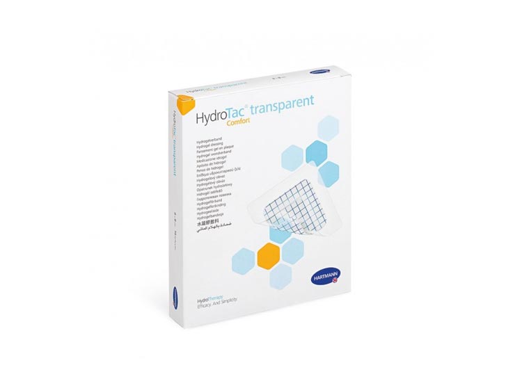 Hartmann HydroTach Transparent Confort - 12.5x12.5cm - 10 pansements