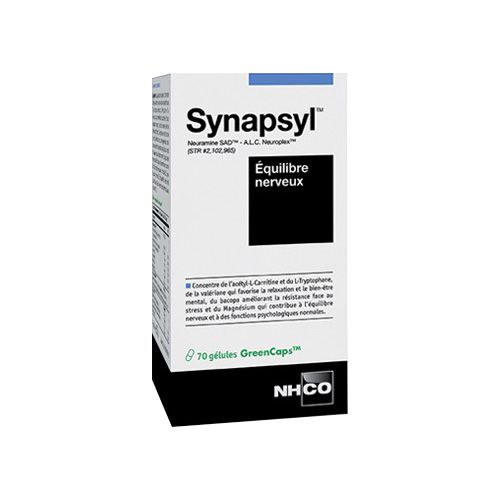 Nhco Synapsyl Équilibre nerveux - 70 gélules