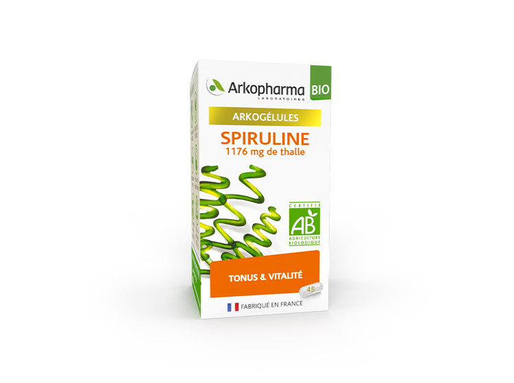Arkopharma Arkogélules Spiruline BIO - 45 gélules