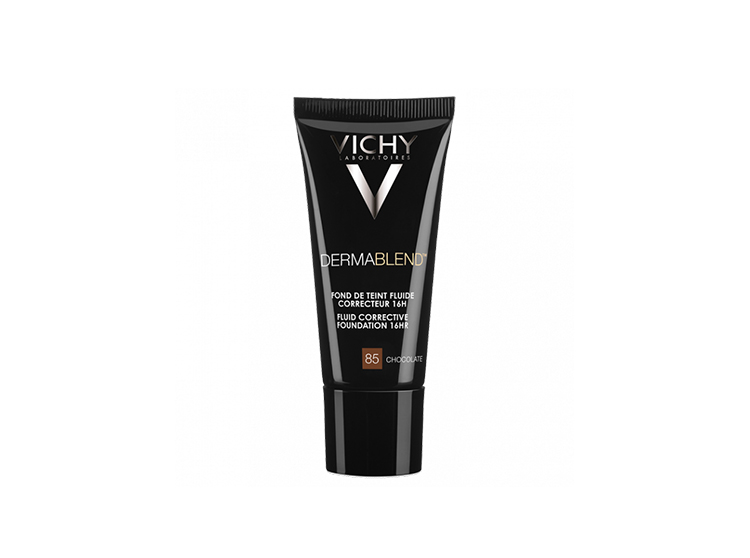 Vichy Dermablend Fond de teint fluide Correcteur 16h Teinte 85 Chocolate - 30ml